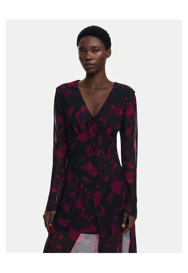 Desigual Rochie de cocktail dama bordeaux -