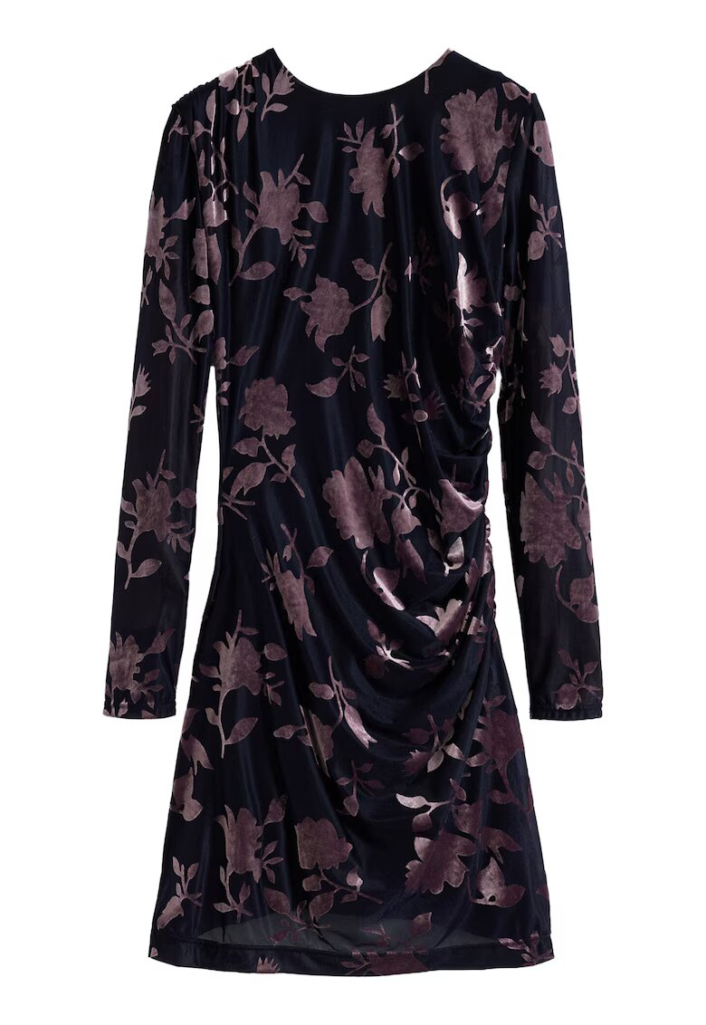 Desigual Rochie de cocktail - neagra - 59% poliamida - 27% poliester - 17% elastan
