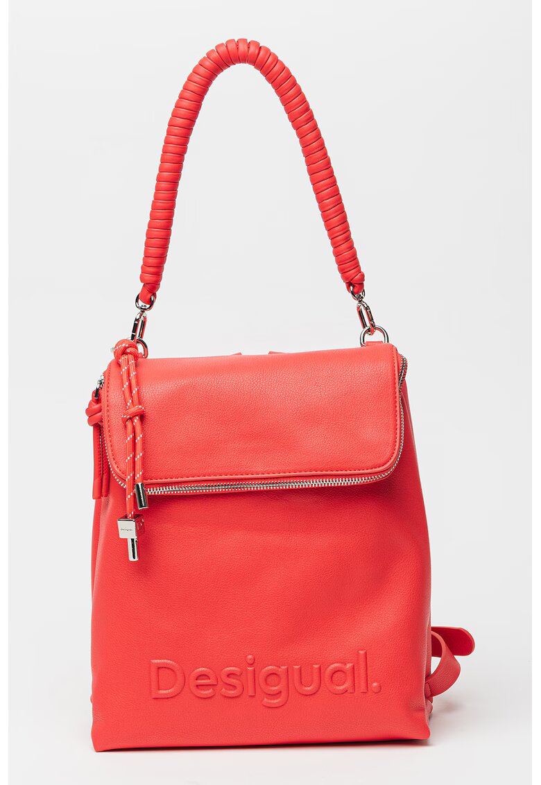 Desigual Rucsac cu bareta aditionala Hampton - Roz aprins