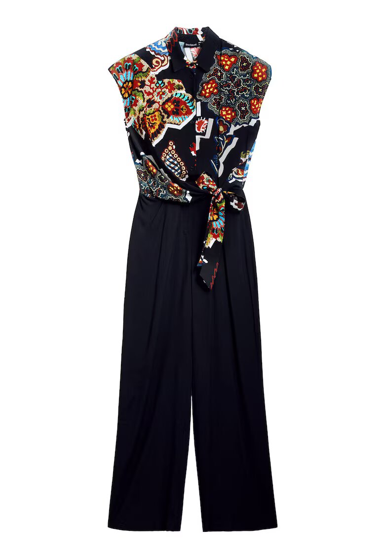 Desigual Salopeta dama 25SWPW20 - Viscoza - Negru - Negru