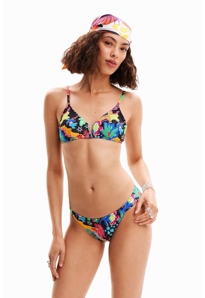 Desigual Slip cu imprimeu - Multicolor