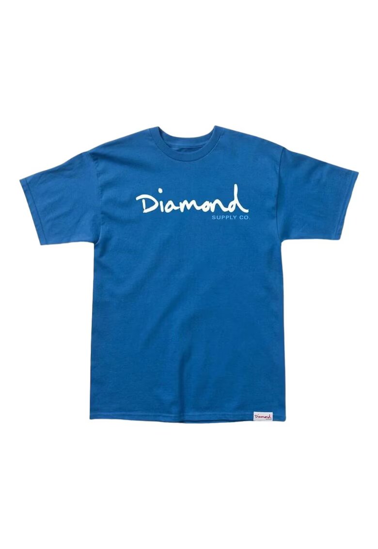 Diamond Supply Tricou din bumbac cu imprimeu logo -