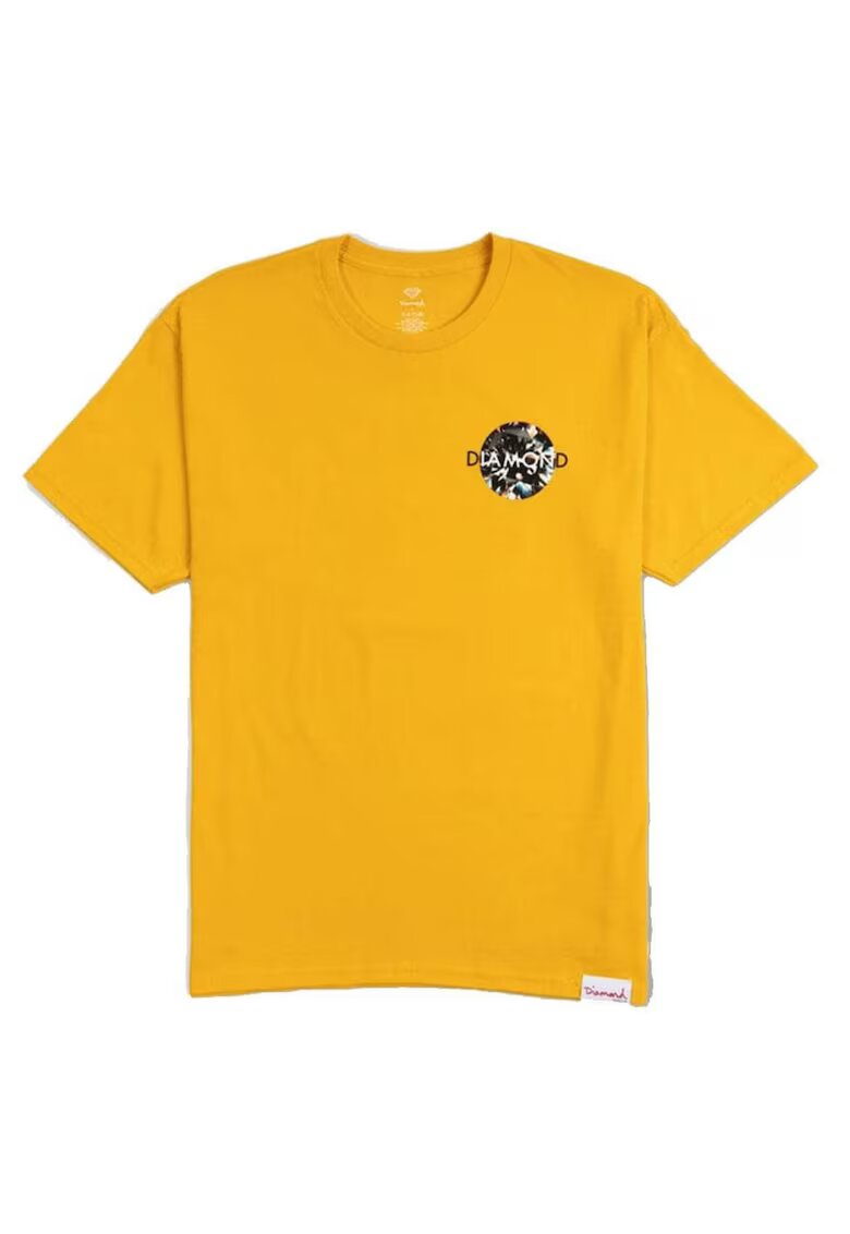 Diamond Supply Tricou Regular Cu Decolteu La Baza Gatului