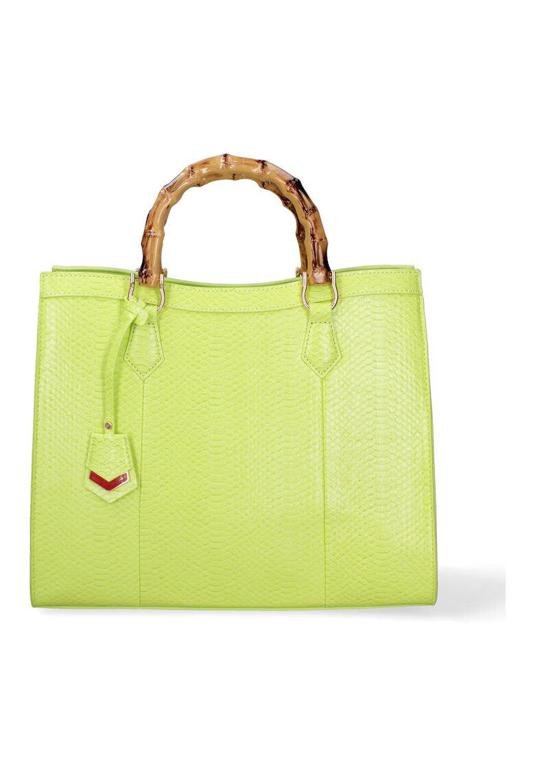 DianaCo Geanta cu bareta detasabila - Verde lime