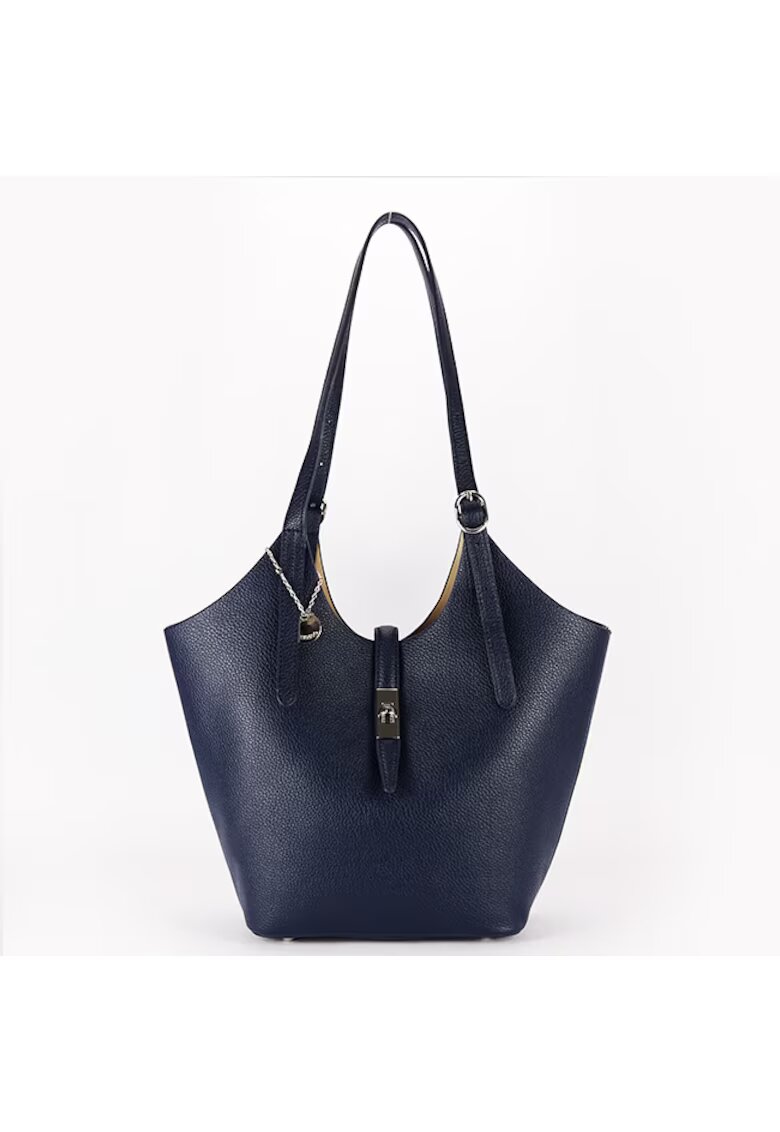 DianaCo Geanta mare cu borseta detasabila - Bleumarin - 26x38x12