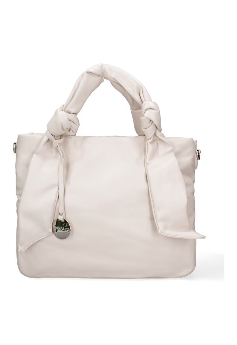 DianaCo Geanta shopper de piele ecologica - Bej