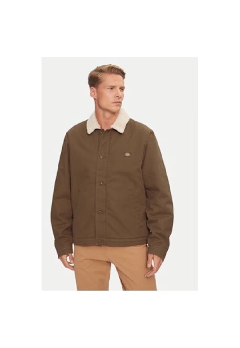 Dickies Geaca barbati - 304439704 - Bumbac - Maro - Maro