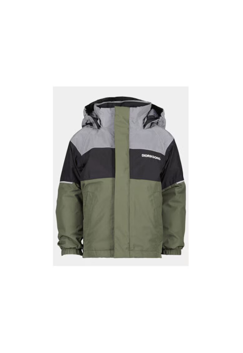 Didriksons Geaca baieti - 303339104 - Poliamida - Verde - Verde
