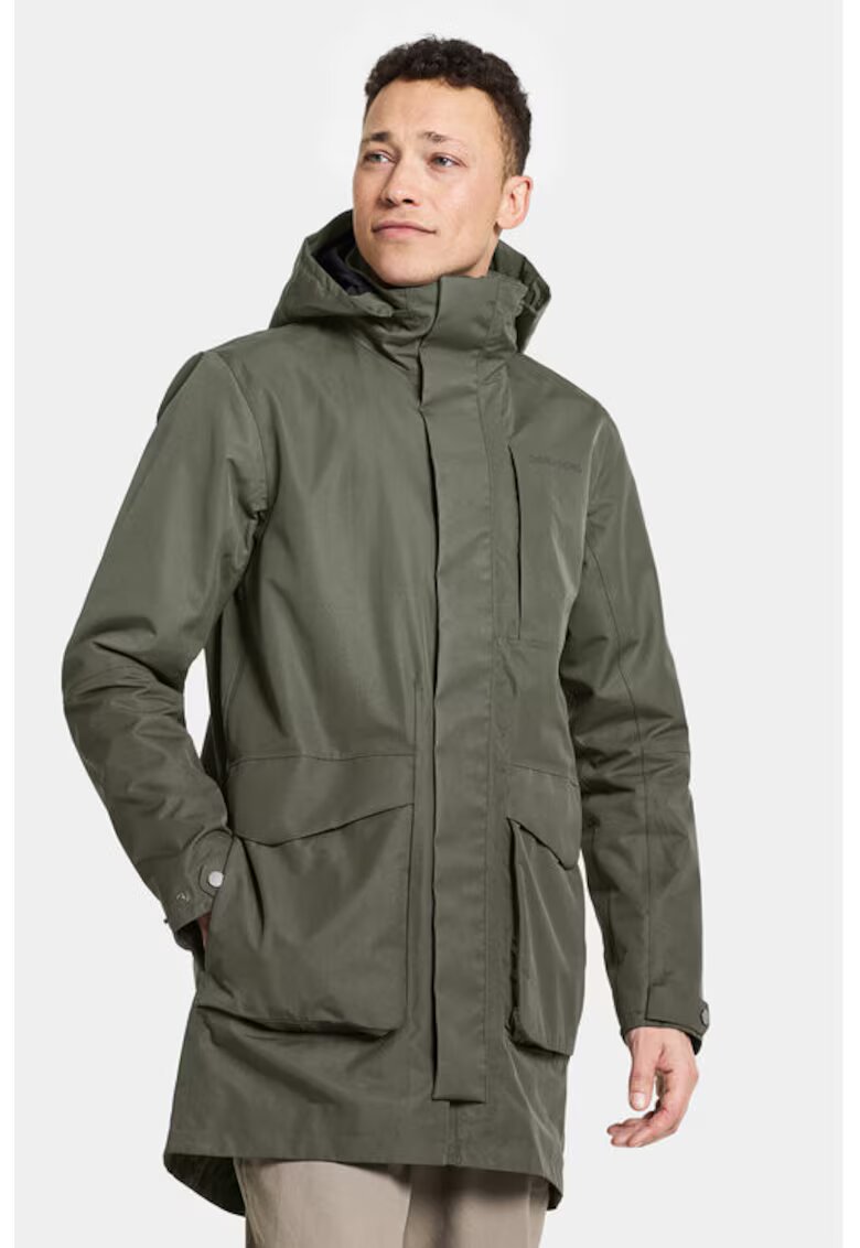 Didriksons Jacheta barbati - 303341541 - Poliester - Verde - Verde