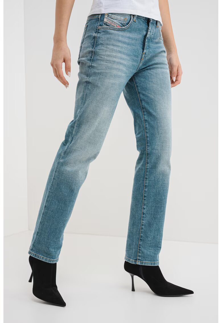 Diesel Blugi regular fit 1989 D-Mine - Albastru deschis