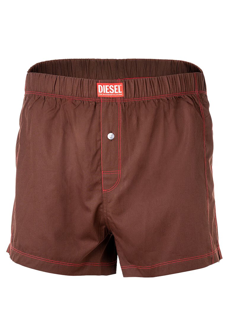 Diesel Boxeri cu cusaturi contrastante - Maro