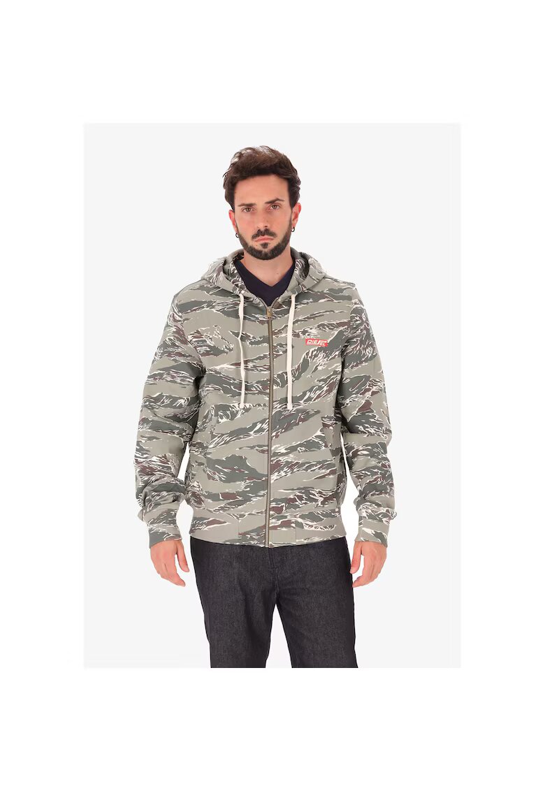 Diesel Hanorac cu model si snur - Verde