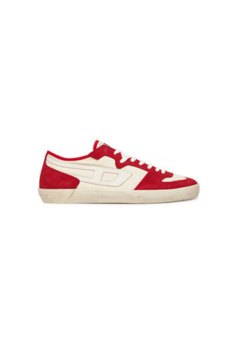 Diesel Pantofi sport barbati - Y03489P8119 - Piele naturala - Rosu