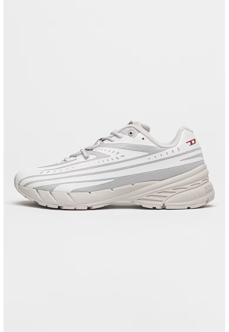 Diesel Pantofi sport cu insertii de plasa Airspeed - Alb/Gri