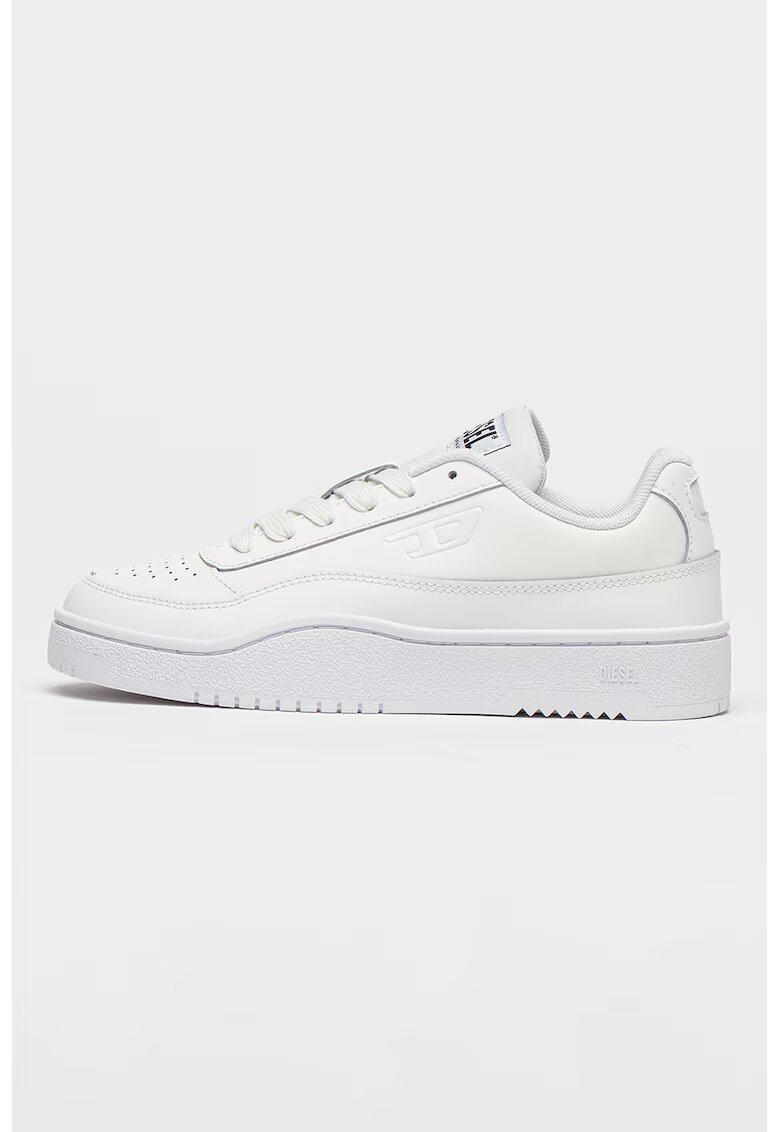 Diesel Pantofi sport de piele Tracker - Alb