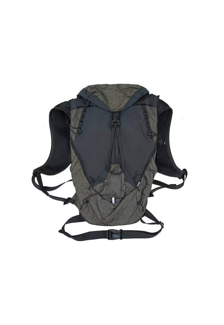 Diesel Rucsac din material textil cu bretele ajustabile - Negru