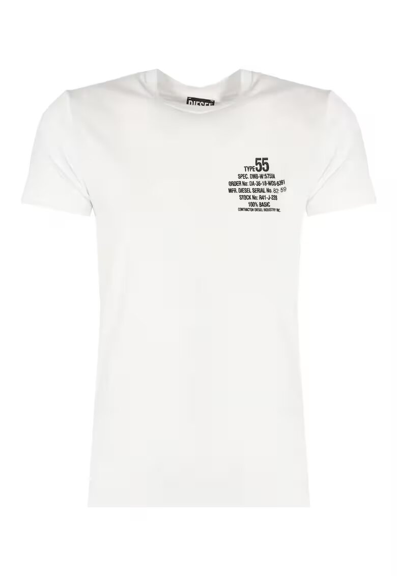 Diesel Tricou cu detaliu text T-Diegor -