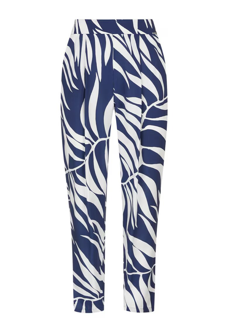 DiKa Pantaloni de vara cu imprimeu floral