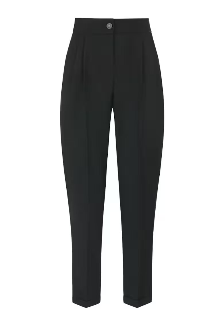 DiKa Pantaloni din lana cu croiala conica