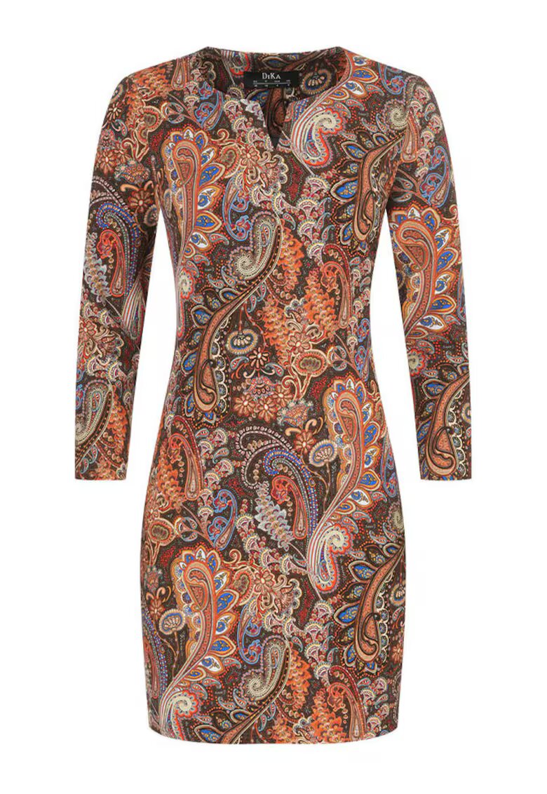 DiKa Rochie cu motive florale