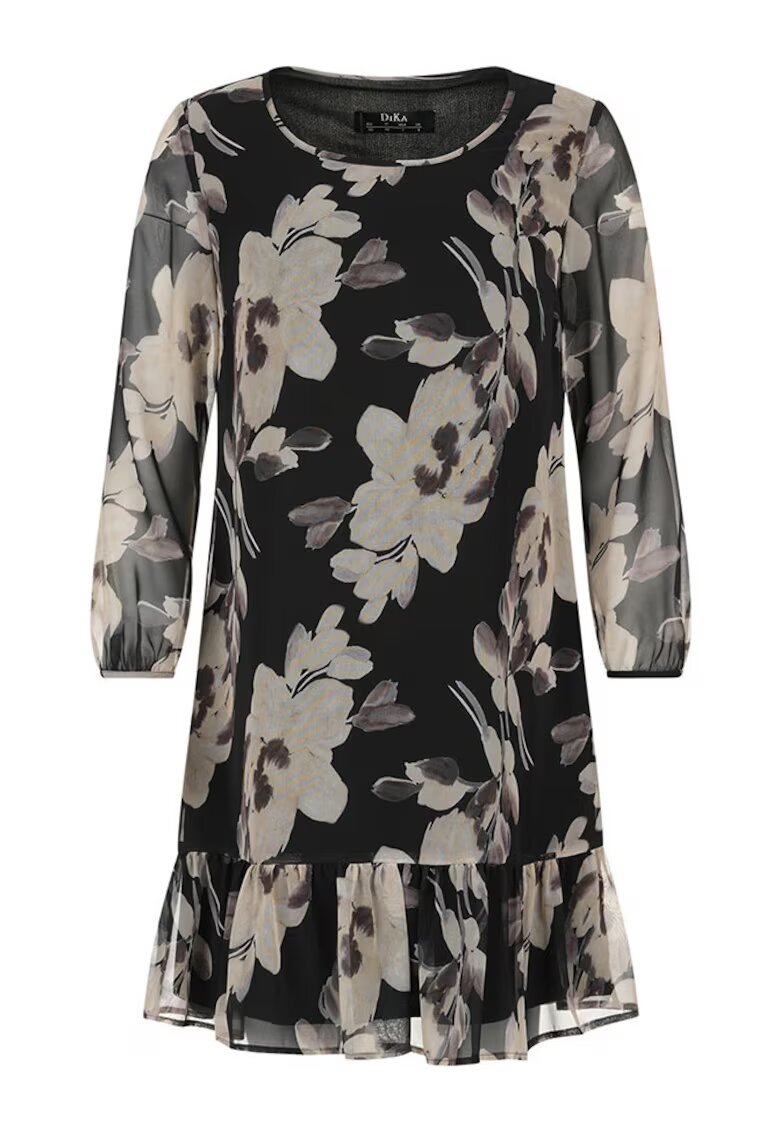 DiKa Rochie din chiffon cu imprimeu floral