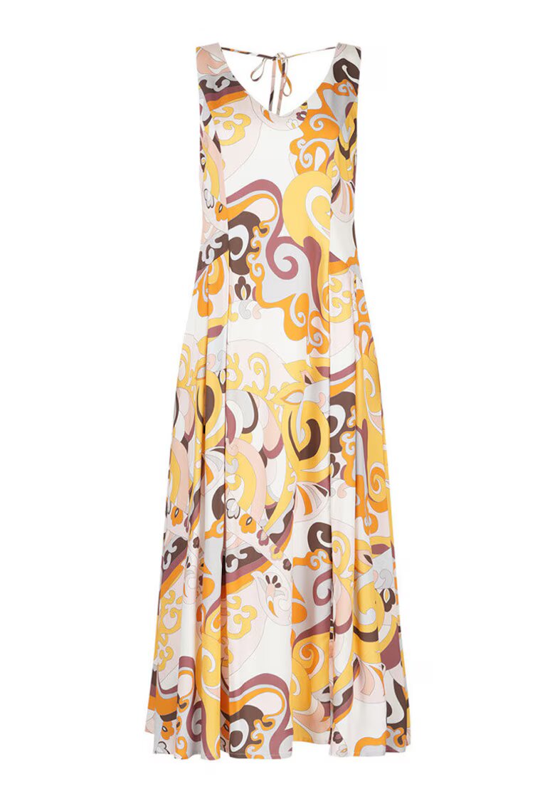 DiKa Rochie maxi cu motive baroce