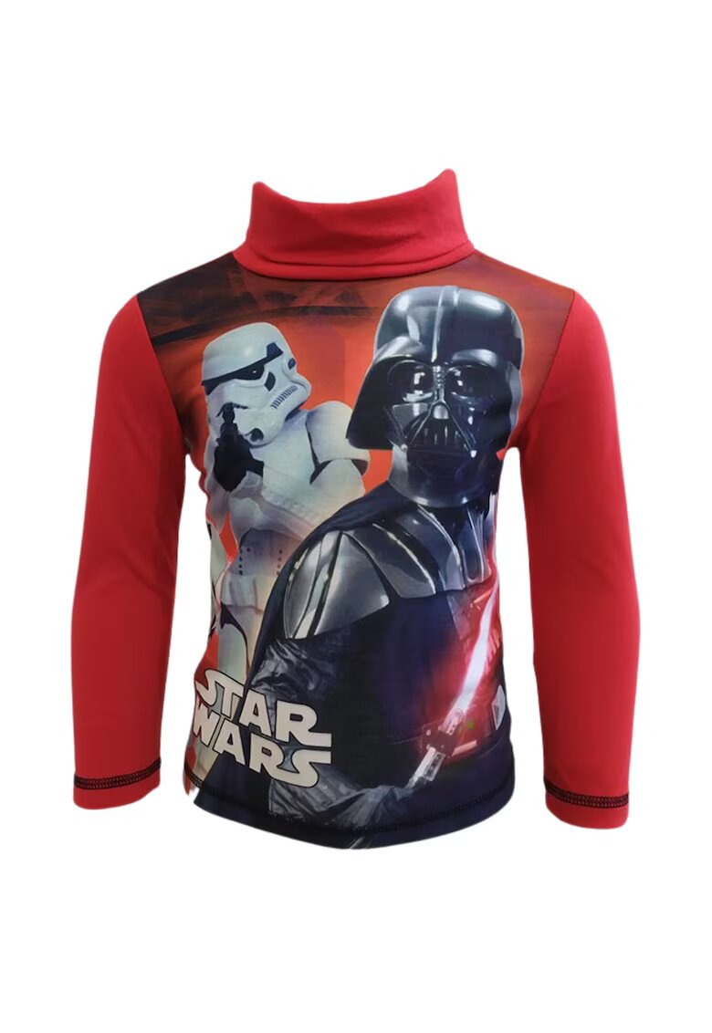 Disney Hanorac copii - Star Wars - rosu - poliester - set cu imprimeu dinamic -