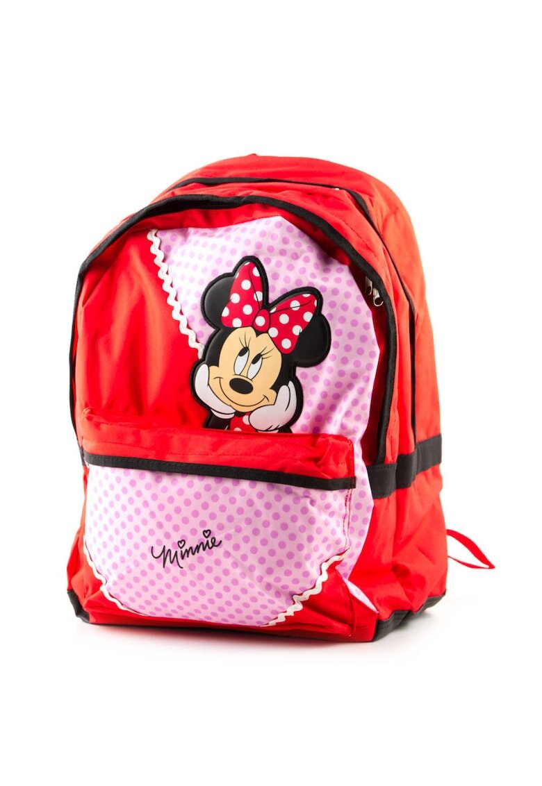 Disney Rucsac scolar cu imprimeu Minnie - 27L - rosu