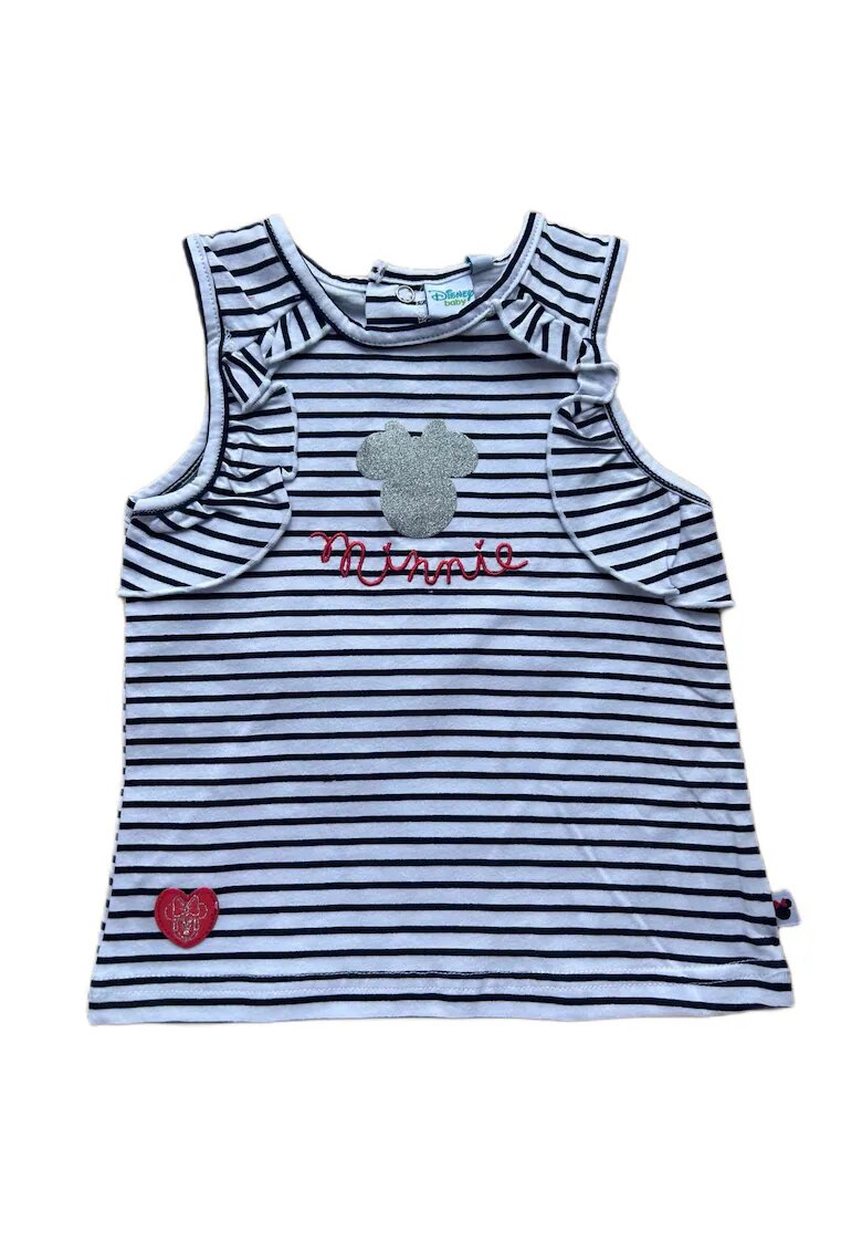 Disney Tricou cu Minnie Mouse - bumbac - Alb