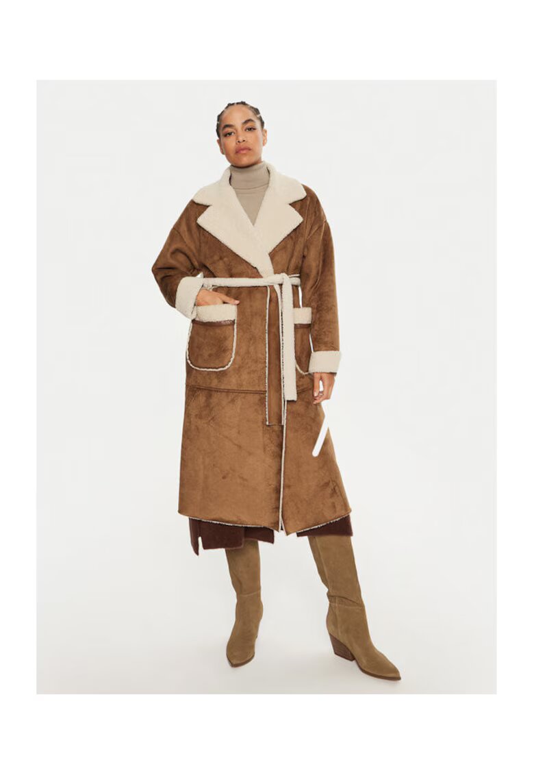 DIXIE Cojoc dama - 304654855 - Poliester - Maro - Maro
