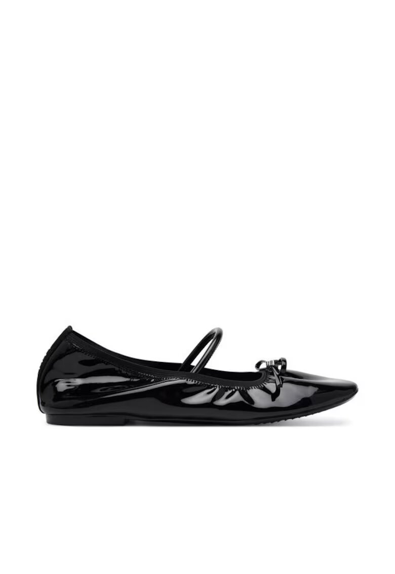 DKNY Balerini K1525268 - Piele ecologica - Negru - Negru