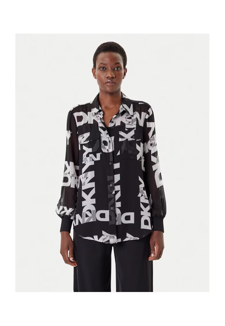 DKNY Camasa dama negru