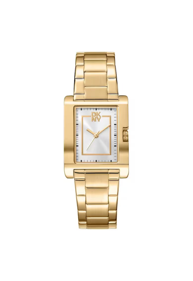 DKNY Ceas dama auriu 25.5x33.5mm quartz otel