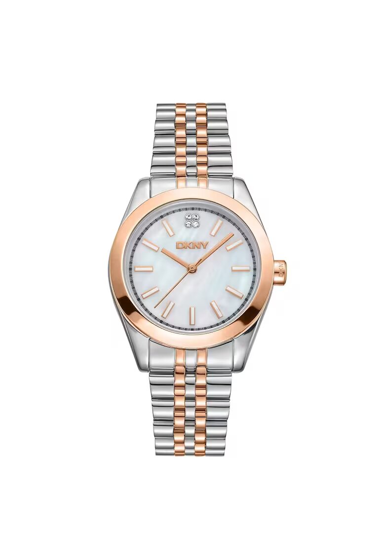 DKNY Ceas dama DK1L029M0095 roz auriu 32mm otel