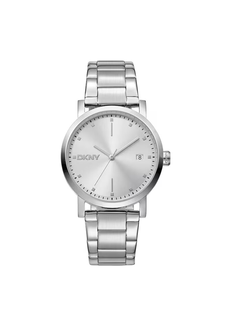DKNY Ceas dama DK1L036M0045 - otel - 34mm - gri - mecanism quartz - rezistent la apa 5 ATM