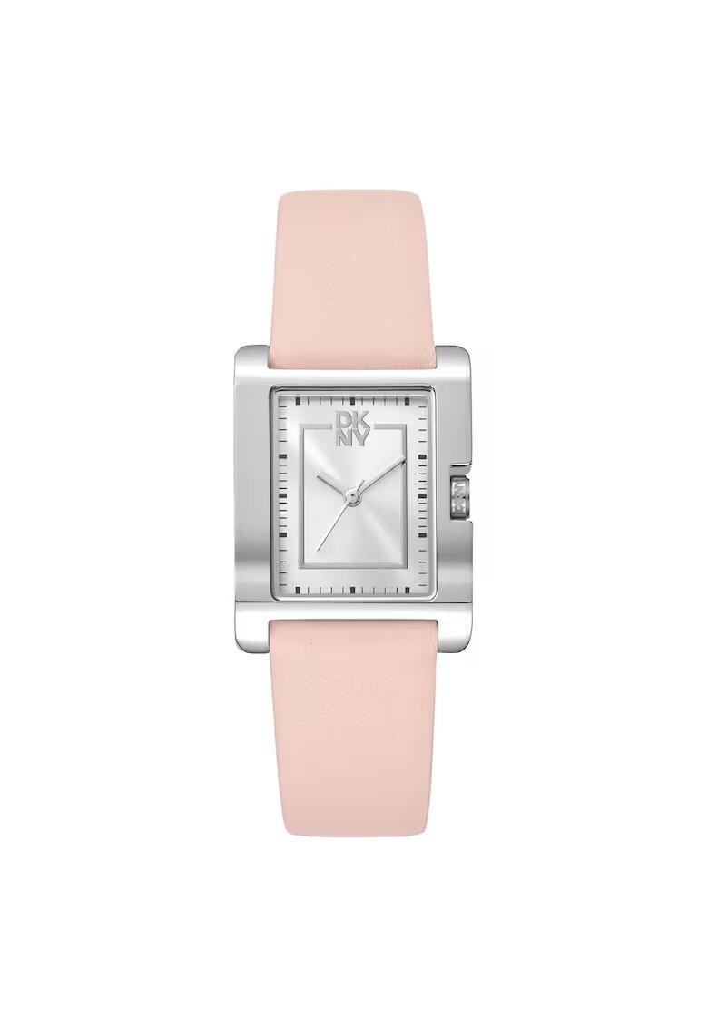 DKNY Ceas dama model DK1L007L0015 - roz - 31-35 mm - curea din piele ecologica - rezistenta la apa 3 ATM