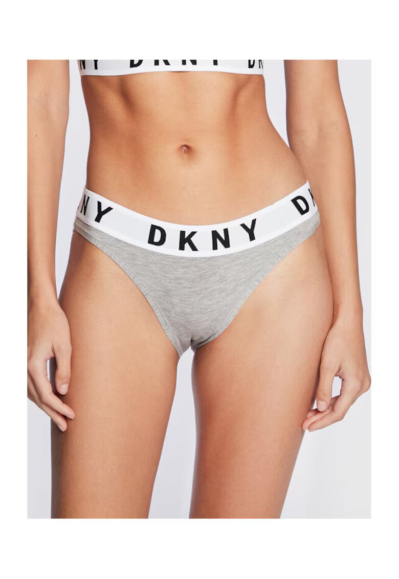 DKNY Chiloti dama - 207599987 - Bumbac/Modal - Gri - Gri