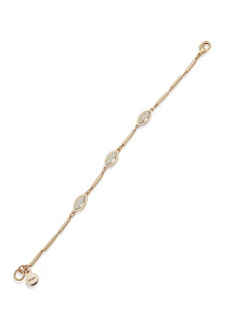 DKNY Colier cu cristale - Auriu