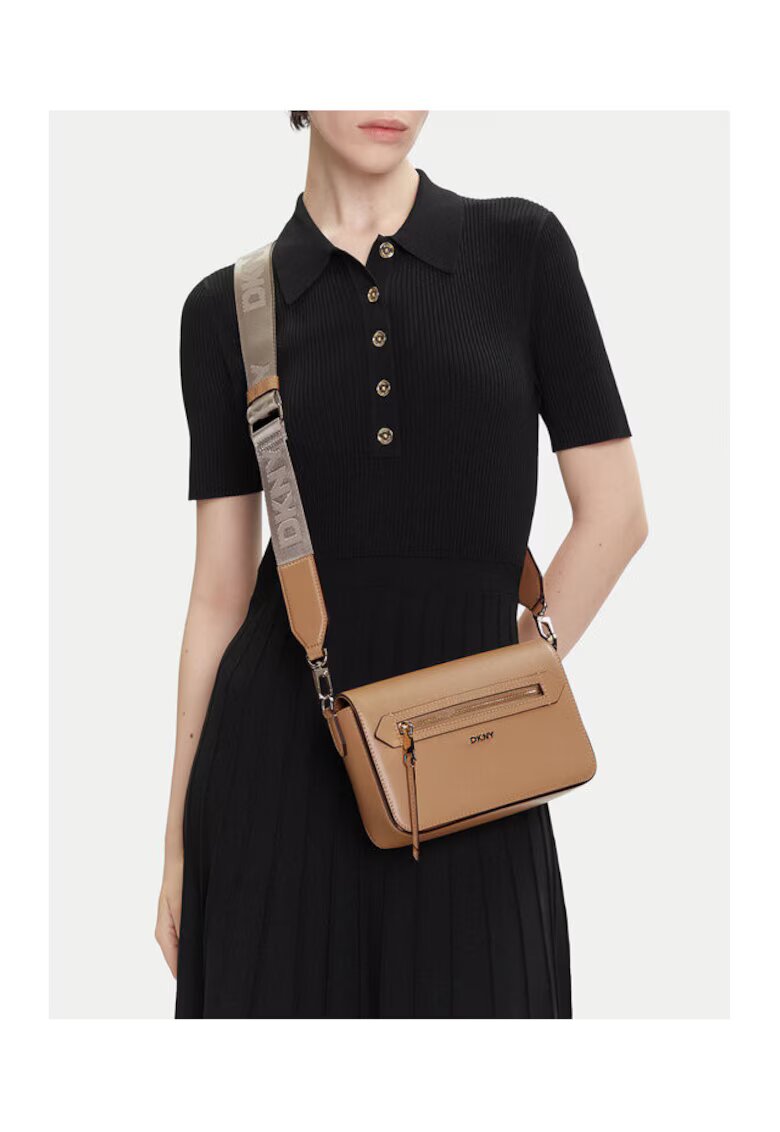 DKNY Geanta dama 304273704 - Piele naturala - Maro