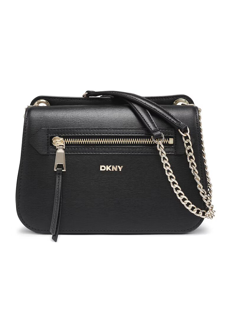 DKNY Geanta din piele ecologica cu bareta de umar Bryant - Negru