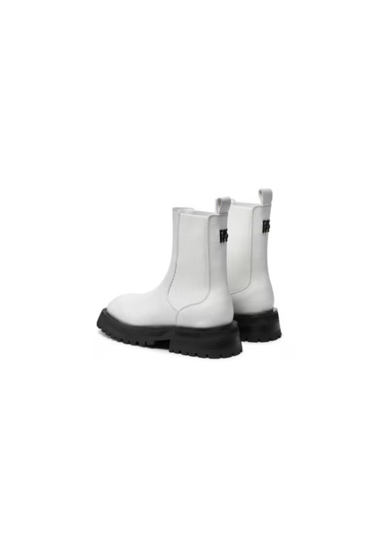 DKNY Ghete dama 304486869 - Piele naturala - Alb - Alb