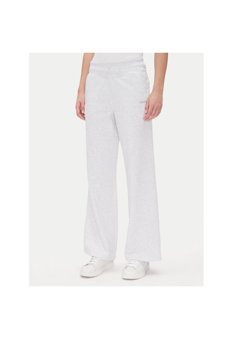 DKNY Pantaloni de trening dama DP5P3601 - Bumbac/Poliester - Alb - Alb
