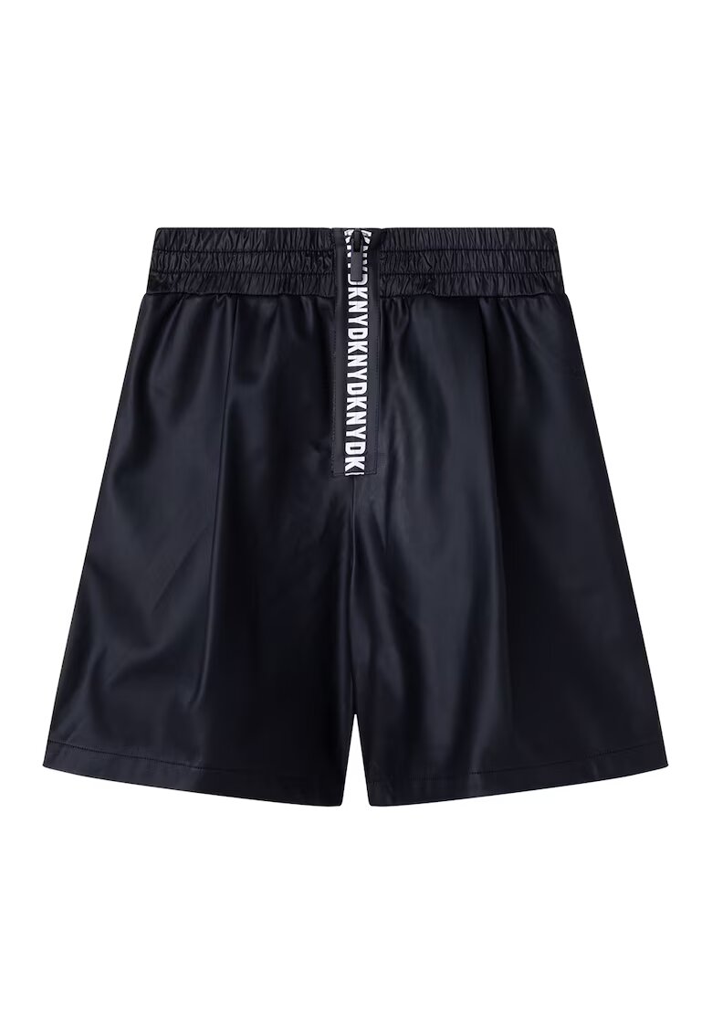 DKNY Pantaloni scurti cu banda elastica in talie si fermoar - Albastru ultramarin