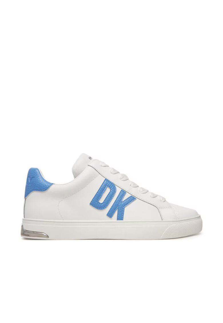 DKNY Pantofi sport piele naturala - Alb