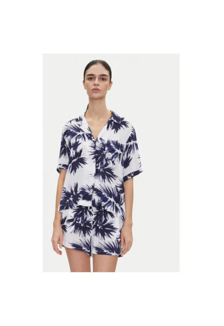 DKNY Pijama dama YI90052 - Viscoza - Bleumarin