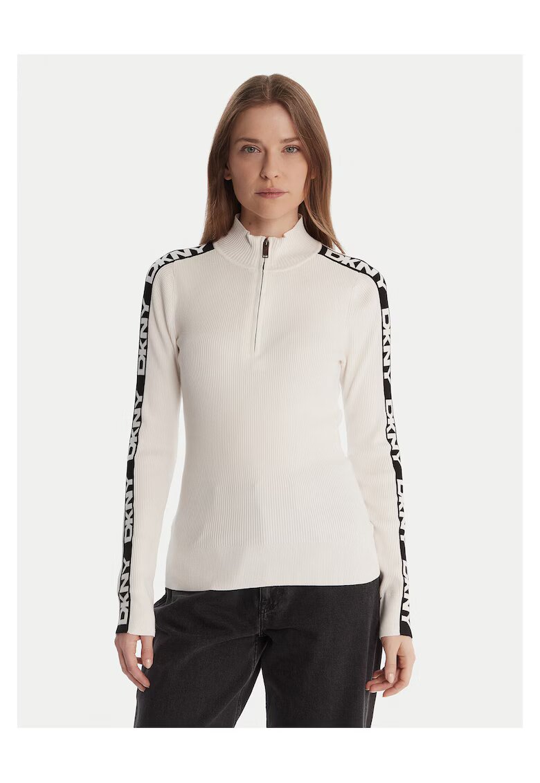 DKNY Pulover dama crem