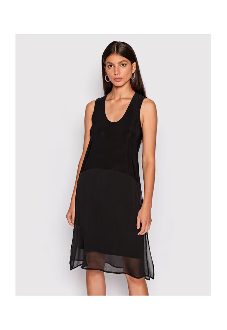 DKNY Rochie Dama - 300315484 - Poliester - Elastan - XS INTL - Negru