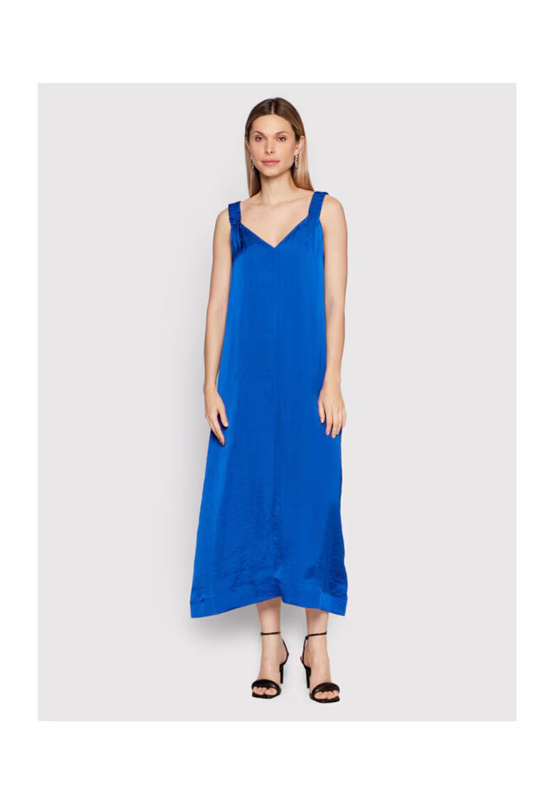 DKNY Rochie dama - 300315880 - Poliester - Albastru - Albastru