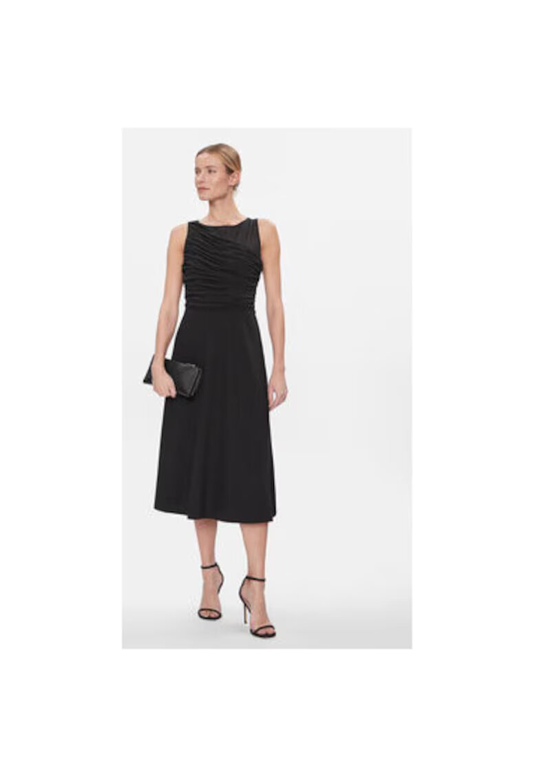 DKNY Rochie dama - 303600099 - Poliester - Negru - Negru