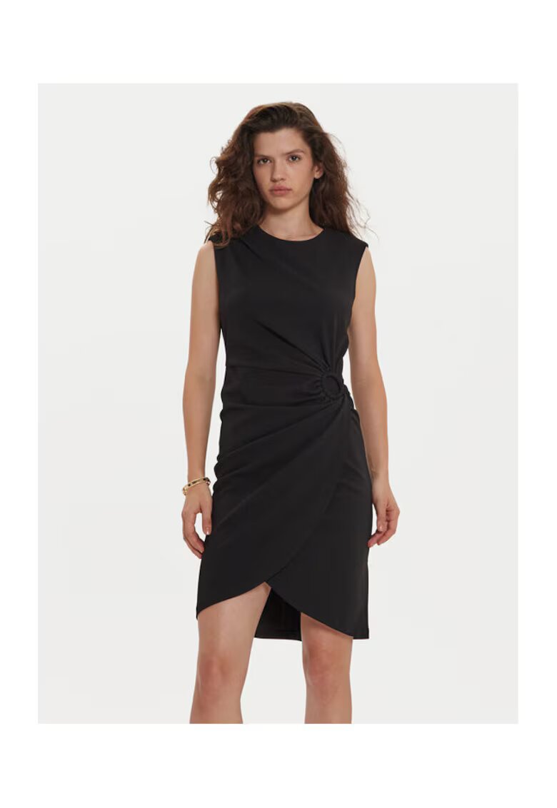 DKNY Rochie dama - 304268229 - Poliester - Negru - Negru